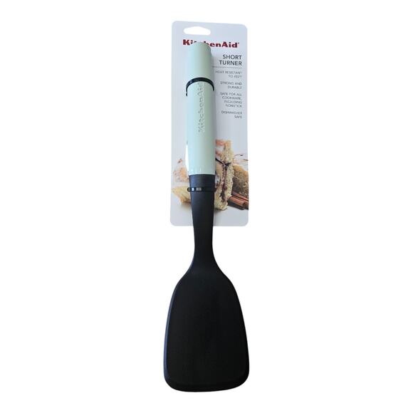 NEW KitchenAid Silicone Handle Short Turner in Pistachio [Green] (12") - Picture 1 of 3